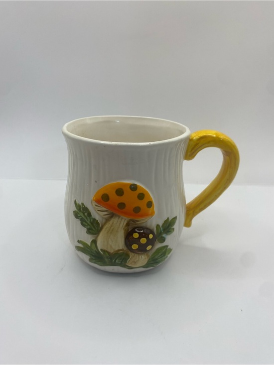 Sears Other - Vintage Merry Mushroom Ceramic Coffee Mug *Chipped*